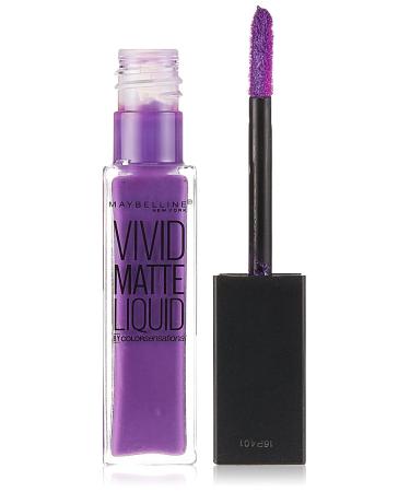Maybelline Color Sensational Matte Liquid Lipstick Number 43 Vivid Violet 43-vivid Purple
