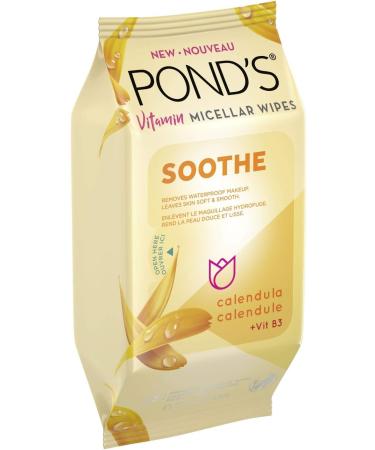 Pond's Face Ponds Soothe Facial Wipes 25 Count - Buy Online on GoSupps.com