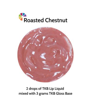 TKB Lip Liquid Color - Roasted Chestnut 1 Fl Oz | DIY Lip Gloss Pigment for Moisturizing Lipstick - Made in USA - Buy Online on GoSupps.com