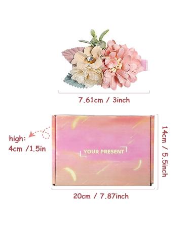 Supgomax Flower Hair Clips - 6 Pack Baby & Girls Hair Accessories | Floral Hair Loop Clips for Perfect Styling - Buy Online on GoSupps.com