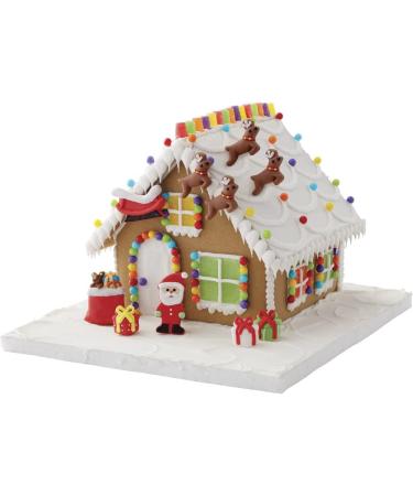 Wilton Gingerbread Scene Icing Decorations - Festive Multicolor Holiday Decor - Buy Online on GoSupps.com