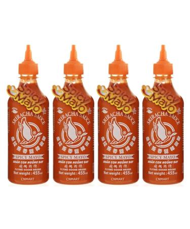 Flying Goose Sriracha Spicy Mayo Sauce 455ml (Pack of 4)