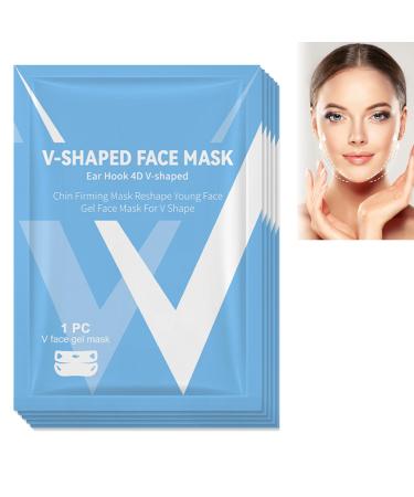 Lift Mask Double-Chin Reducer Collagen Mask V Shaped Face Mask V Line Face Lifting Chin Mask V Lifting Chin Up Patch Chin Lift Mask Face Lifting Mask V-Line Face Mask