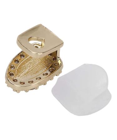 Shop Bling Teeth Accessory - Gold Hip Hop Tooth Decoration for Halloween Party - Buy Online on GoSupps.com