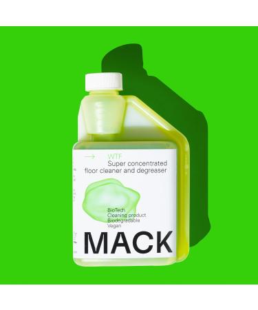Keep It Mack - Wash Those Floors Super Concentrated Floor Cleaner (500ml BioFlask) - Eco-Friendly Economical 20 Refill Power Degreaser Continues Cleaning Only 75p/Refill - Buy Online on GoSupps.com