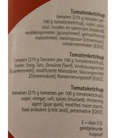 Oliehoorn Tomatoes Ketchup 450ml Bottle - Buy Online on GoSupps.com