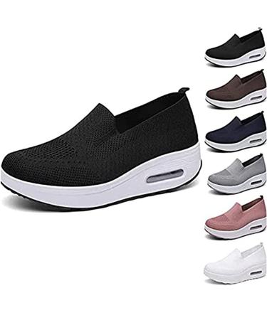 Roseowder Orthopedic Shoes Roseowder Women's Orthopedic Sneakers Roseowder Orthopedic Shoes for Women (7.5 Black) 7.5 Black