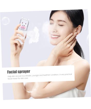 WOONEKY Moisturizer Travel Humidifiers Small Mister Humidifier Oul Diffuser Plastic Material White - Buy Online on GoSupps.com