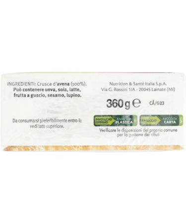  C r al Crusca d'Avena Cereal Source of protein High in fiber Ideal for breakfast and for making pancakes Promotes intestinal well-being Resealable format 360g - Buy Online on GoSupps.com
