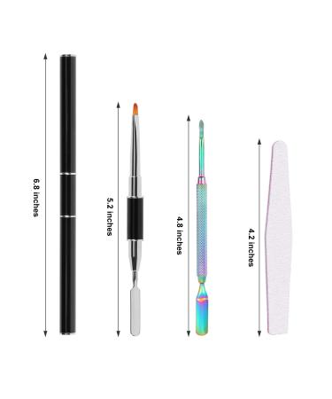 Polynail Gel Extension Tool Kit - Acrylic Nails Builder Starter Set - Buy Online on GoSupps.com