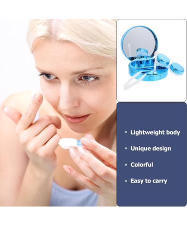 Artibetter Contact Lens Travel Kit | Compact Case with Mirror & Tweezers | Ideal for Daily Use & Outdoor Care - International Shipping Available - Buy Online on GoSupps.com