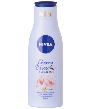 NIVEA Oil Body Lotion Cherry Blossom & Jojoba Oil 200 ml floral 200 ml (1 pack)