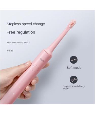 BAIR A6 Smart Electric Toothbrush - Rechargeable Sonic Vibration for Adults | Daylight White & Peach Options | International Shipping Available - Buy Online on GoSupps.com