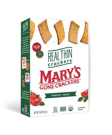 Mary's Gone Crackers Real Thin Crackers Tomato & Basil 5 oz (142 g)