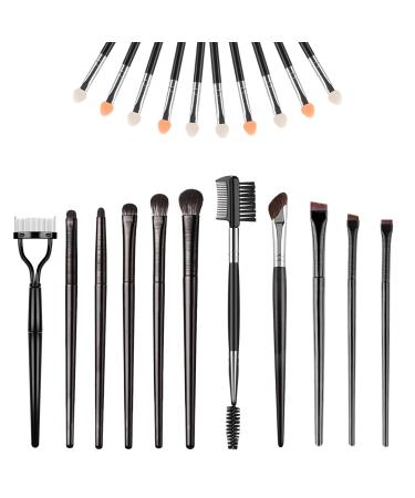 21 Pieces eyebrow brush eyelash separator eyeliner brush eyelash comb eye shadow brushes set eye shadow applicator sticks nose contour brush professional Makeup Grooming Tool Set US205