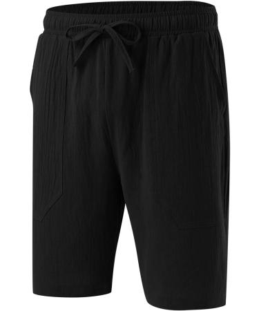 Men's Casual Cargo Shorts - Lightweight Linen & Cotton Summer Pants | 5XL & 3XL Sizes Available - Buy Online on GoSupps.com