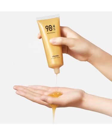 Gold Foil Peel Off 98.4% Gold Facial Remover Moisturizing Cleansing Facial Reduces Fine Lines Cleans Pores - Buy Online on GoSupps.com