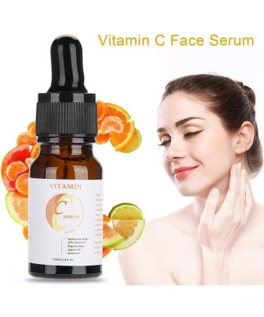 Natudeco 10ml Vitamin C Serum Natural Face Serum Skin Brightening Serum for Wrinkles Firming Smooth Uneven Dark Spot Brightening Skin Care Product - Buy Online on GoSupps.com
