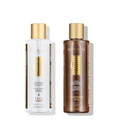 SKIN&CO Roma Truffle Therapy Face Toner & Cleansing Oil Duo