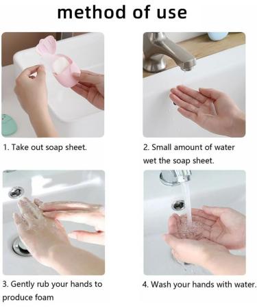 Jocxzi Paper Soap Leaves - 100 Travel Soap Sheets (2x Boxes) | Convenient & Compact for International Use - Buy Online on GoSupps.com