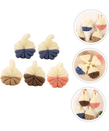 5pcs Bath Ball Set - Flower Shower Balls for Foaming Bathing & Body Washing - Essential Bathroom Supplies - Buy Online on GoSupps.com