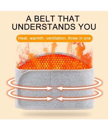 Adjustable Lumbar Vertebrae Decorative Belt - Moxa Fever Waist Protection & Physiotherapy | Gray Size M - Buy Online on GoSupps.com