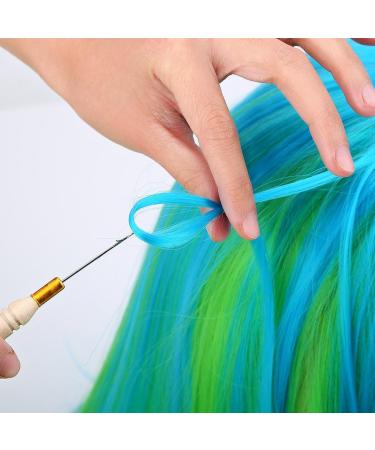 Microring Set - 500 Microring Tools & Needle for Hair Extensions | Beige Zonge Hair Extension Kit - Buy Online on GoSupps.com