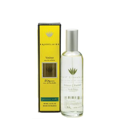 Provence Sante Eau de Toilette Spray - Luxury Long-Lasting Fragrance - Vetiver Scent - Elegant Perfume Gift - Made in France - 3.5 Oz