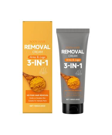 Women's Hair Removal Cream 100g Nourishing Hair Removal Cream with Moisturizing | Soothing formula for legs arms underarms ideal for a mother wife girlfriend or other woman