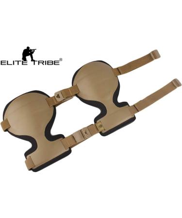 Elite Tribe Arc Style Knee Pads - Military Grade for Airsoft Hunting & Martial Arts - International Shipping Available - Buy Online on GoSupps.com