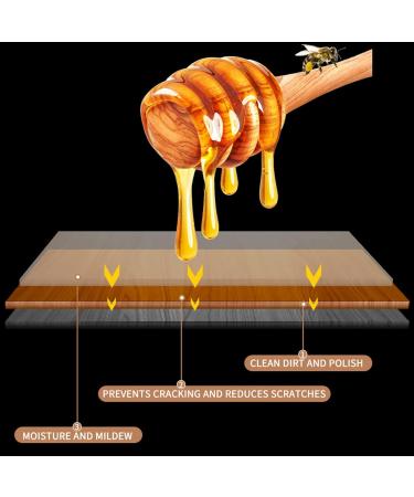 Wood Floor Wax Polish | Multipurpose Beewax Wood Polishing 25g Restorer | Furniture Care Wood Polish Beewax for Home Furniture Chairs Cabinets Tables Wood Floors Wardrobes Pochy - Buy Online on GoSupps.com