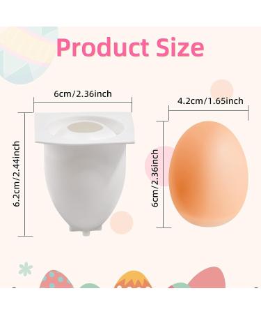 FVVMEED Single Hole Egg Shape Candle Molds - Silicone Mold for Scented Candle Making, Plaster Molding, Soap, Cake, Chocolate - DIY Handmade Crafts and Gifts - Buy Online on GoSupps.com
