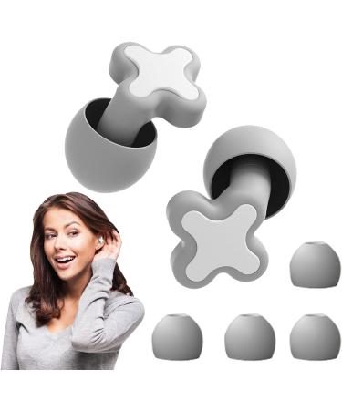 Swimming Ear Plugs Anti Noise Soft Silicone Ear Plugs for Swimming Sleeping Ear Plugs for Concerts Swimming Airplane Musicians Motorcycle Kroren Grey - Buy Online on GoSupps.com