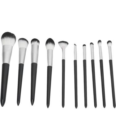 Cosmetic Brush Professional Makeup Brushes Set 10 Pieces Strong Handle for Daily Use for Home - Buy Online on GoSupps.com