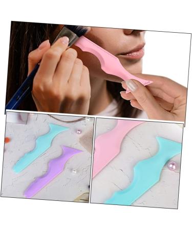 FOMIYES 3pcs Silicone Beauty Ruler Lash Applicator Purple Tools Makeup Supplies Girl Supplies Smoky The Face - Buy Online on GoSupps.com