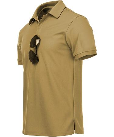 ZITY Men's Short Sleeve Polo Shirt Set - Khaki/Grey/Green - X-Large - Buy Online on GoSupps.com