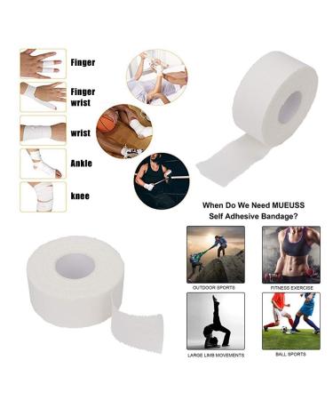 Sports Tape - Athletic & Medical Self Adhesive Bandage for Finger & Ankle Care | 2.5CM x 10M - International Shipping Available - Buy Online on GoSupps.com