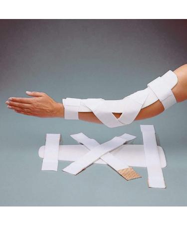 Rolyan 81279686 Elbow Pre-Cut Full Arm Splint for Limiting Elbow Flexion