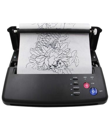 Autdor Tattoo Transfer Paper - 25 Sheets Thermal Stencil Paper 8.5x11 - DIY Tattoo Supplies Kit - Buy Online on GoSupps.com