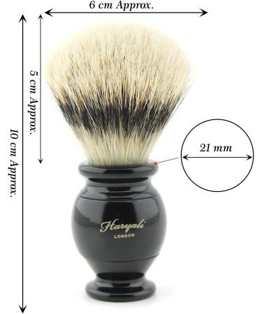 Best Shaving Brush Gift Case | Silver Tip Badger Hair Brush & Stand for Men - Premium Grooming Accessory - Buy Online on GoSupps.com