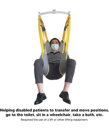 Toileting Full Body Mesh Heavy Duty Patient Lift Sling Patient Lift Toileting Sling 6-Point Transfer Sling Hoist for Lifting Elderly Divided Leg Shower Sling Transfer Belt (Size : Large) - Buy Online on GoSupps.com
