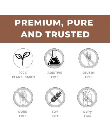 Sownandgrown Psyllium Husk Whole, 12 Ounce - Whole Husk Fiber Supplement, Vegan, No Sugar or Artificial Sweeteners, Non GMO, Gluten Free - Buy Online on GoSupps.com