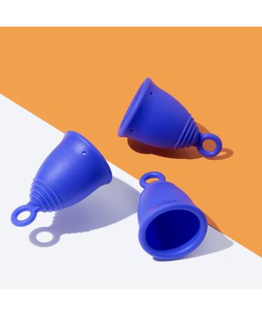 Buy Silicone Menstrual Cup for Women - Reusable Medium Size Extra Firm Peachcup with Loop Handle - Ships Internationally - Buy Online on GoSupps.com