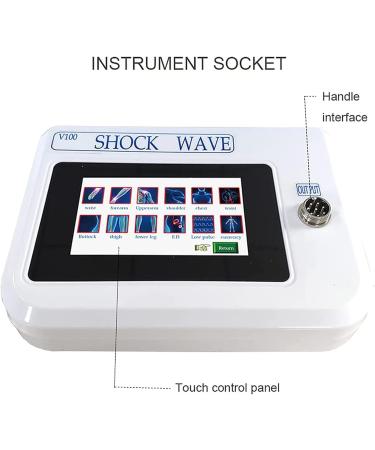 HSRG ED Shock Wave Therapy Device - Pain Relief & Skin Elasticity Improvement - Buy Online on GoSupps.com