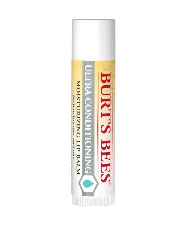 Burt's Bees Ultra Conditioning Lip Balm with Kokum Butter - 12 Pack | Moisturizing & Nourishing | International Shipping Available - Buy Online on GoSupps.com