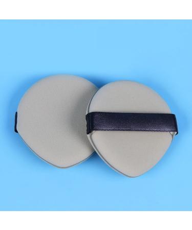 Verdant Touch Dual Sided Powder Puff Powder Puff Face Cushion Dual Sided Cosmetic Sponge Wet Dry Makeup Tool Light Green Drop Shaped