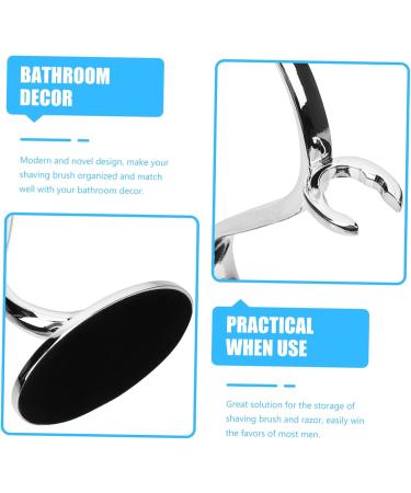 Frcolor Razor Holder & Beard Brush Organizer | Stylish Razor Rack Stand for Perfect Grooming - Buy Online on GoSupps.com