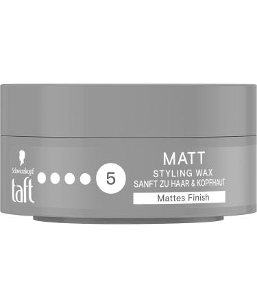 Schwarzkopf TAFT Matte Styling Wax (75 ml) for a matte finish with long-lasting hold gentle on hair and scalp vegan styling wax - Buy Online on GoSupps.com