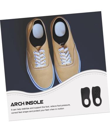 2 Pairs Men's Insoles - Plantar Foot Pads Flatfoot Cushions & Protective Shoe Inserts for Comfort - Buy Online on GoSupps.com