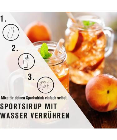 Nutrify Vital Fitness Drink Set 2x1L - Sugar-Free Peach-Maracuja & Raspberry Concentrate with Vitamins & L-Carnitine | Low-Calorie Sports Drink 160L - Buy Online on GoSupps.com